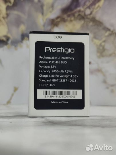 Батарея BAT акб Prestigio Muze V3 LTE PSP3495 Duo