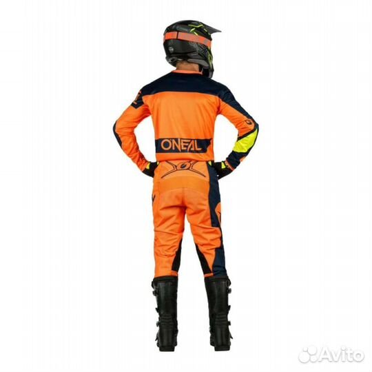 Штаны кросс-эндуро Oneal Element 21 Racewear оранж
