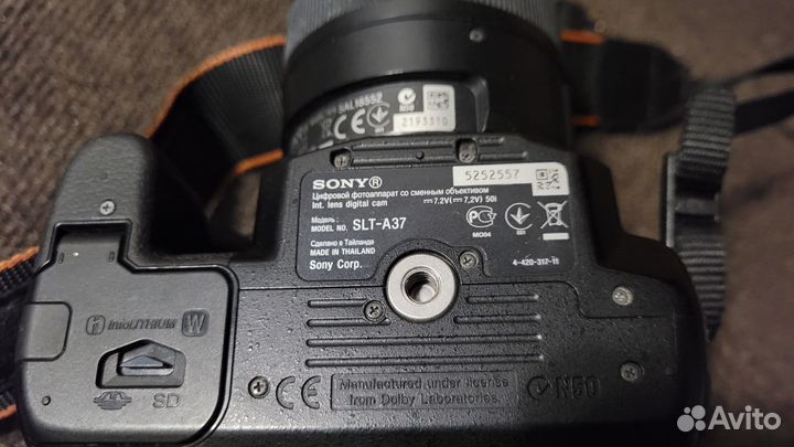 Зеркальный фотоаппарат sony a37