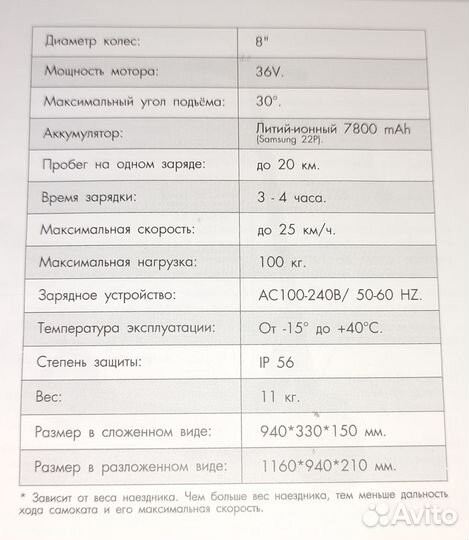 Электросамокат для взрослых