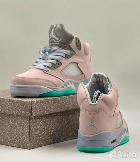 Nike Air Jordan 5 Pink Женские