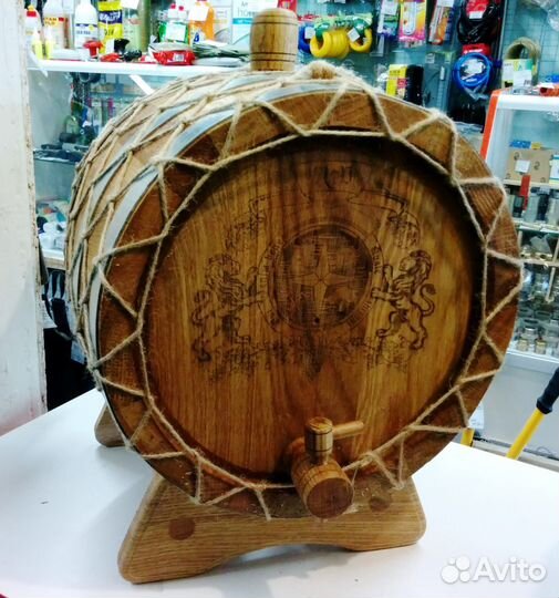 Бочка дубовая 5, 10, 15, 25 литров