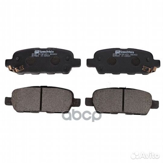 Колодки зад.nissan qashqai(J10E) (2013),X-trail