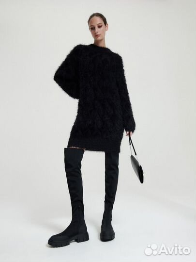 Reserved новые высокие сапоги 40