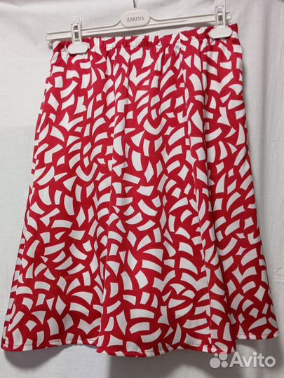 Юбка легкая искусственный шёлк 38 р