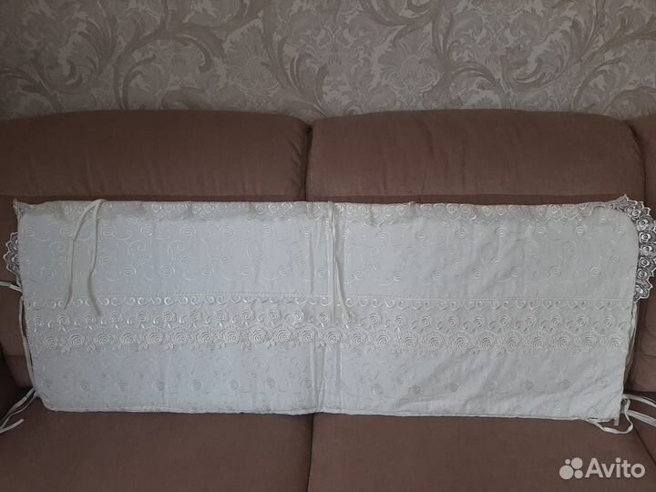 Бортики для детской кроватки с куполом