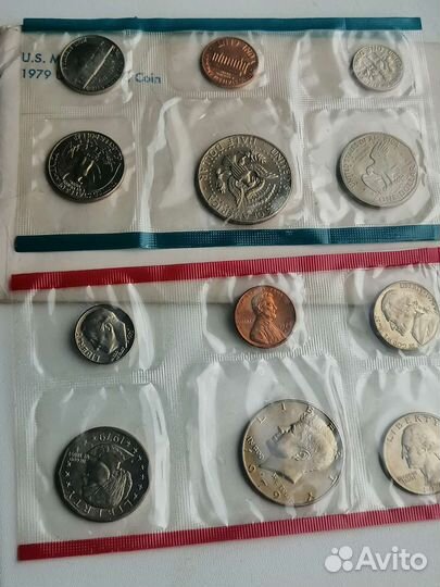 Монеты годовой набор 1979года