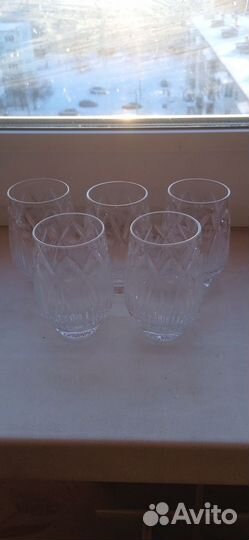 Хрустальные рюмки. Бокалы