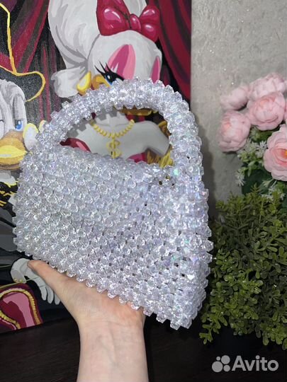 Сумка из бусин ручной работы