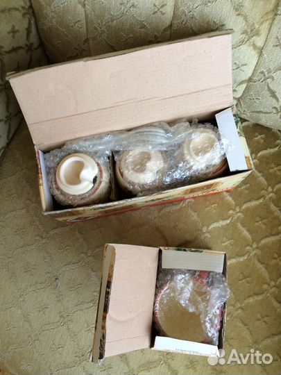 Набор банок для сыпучих продуктов + кружка