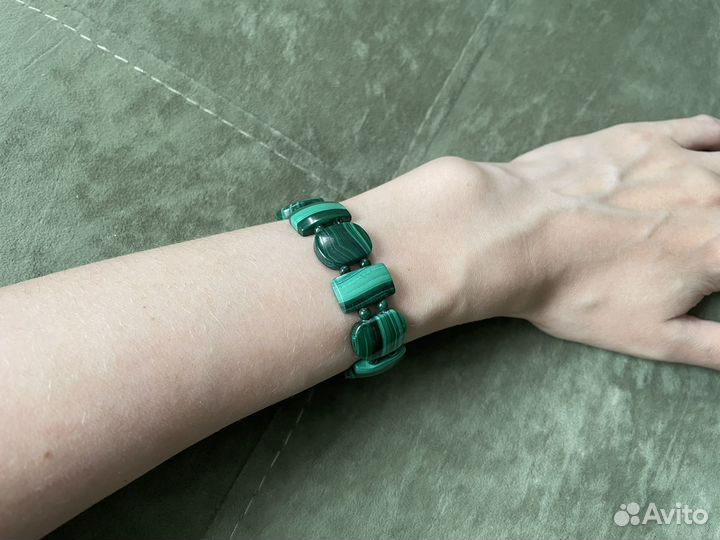 Браслеты (янтарь, малахит, яшма)
