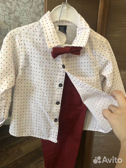 Костюм праздничный для мальчика нарядный брючный