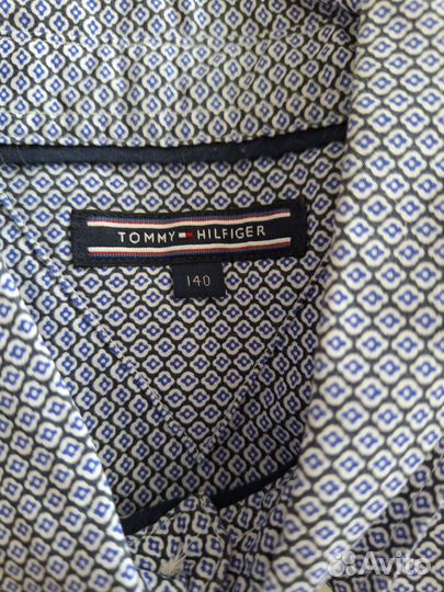 Tommy hilfiger рубашка на мальчика