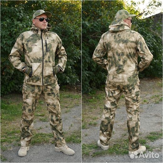 Тактический демисезонный костюм, Мох,все размеры