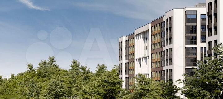 2-к. квартира, 56,3 м², 4/8 эт.