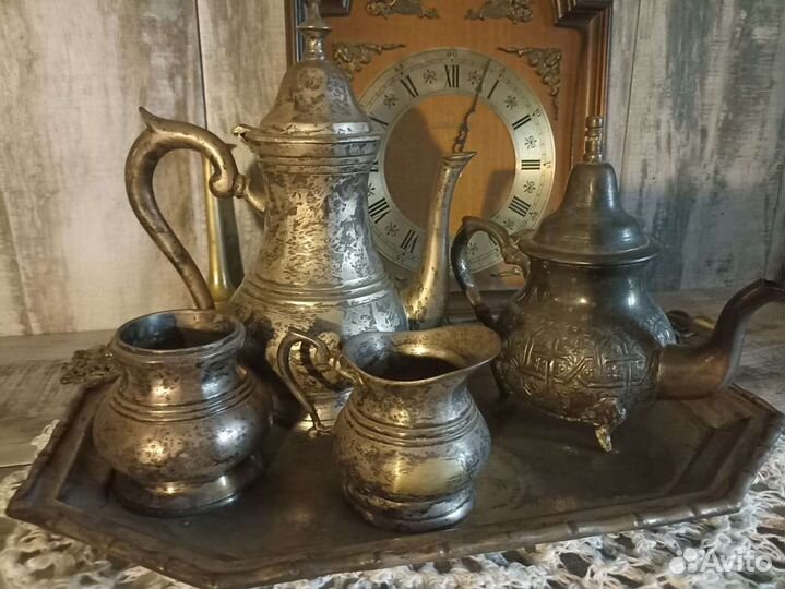 Сервиз кофейный, чайник