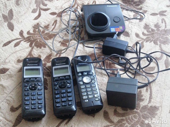 Panasonic телефон не рабочие трубки