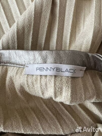 Золотая юбка плиссе Penny black (размер 42-44)
