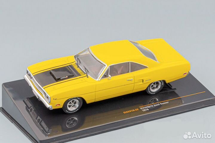 IXO 1/43 Plymouth Road Runner 1970