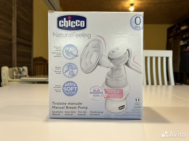 Молокоотсос ручной chicco