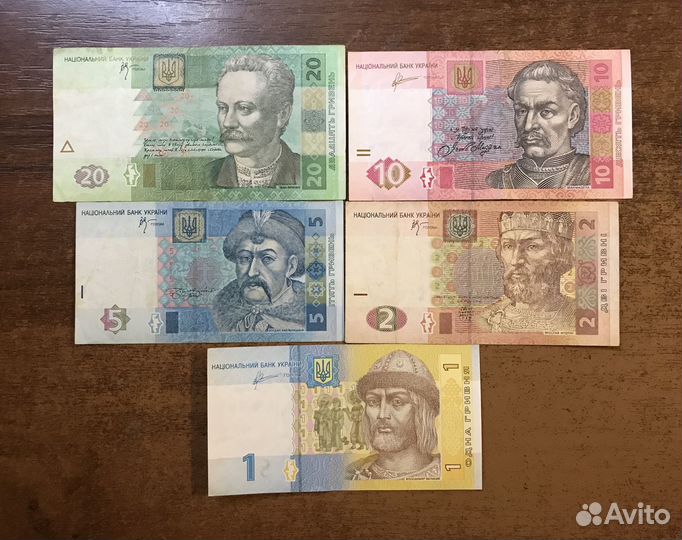 Банкноты Украина, Беларусь