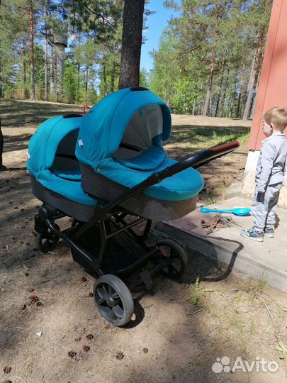 Детские коляски 2 в 1 для двойни