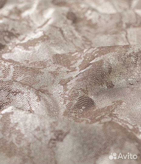 Штора портьерная Карара 150x260 см пепел розы