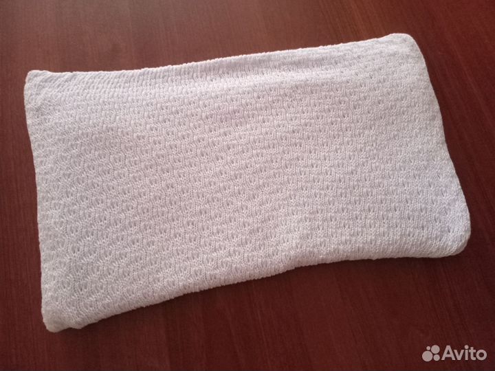 Хлопковый палантин ручной работы