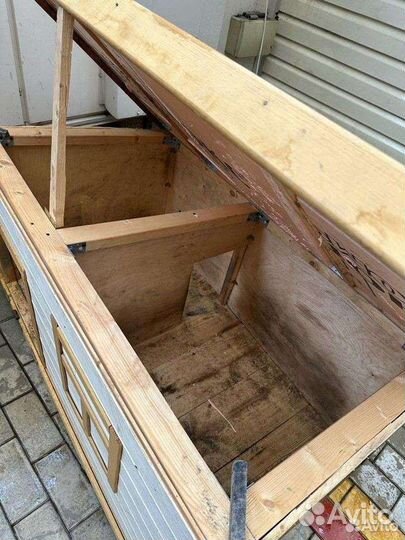 Будка для собаки утепленная