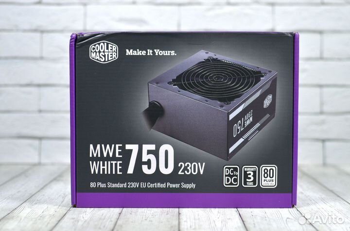 Блок питания Cooler Master MWE White 750W V2