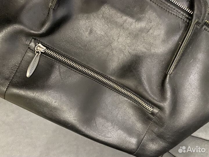 Сумка шопер натуральная кожа