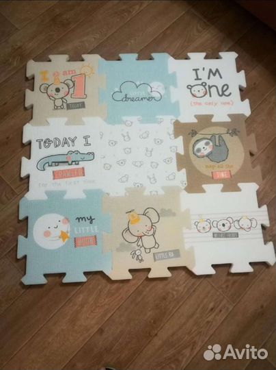 Коврик для ползания новый Baby Go