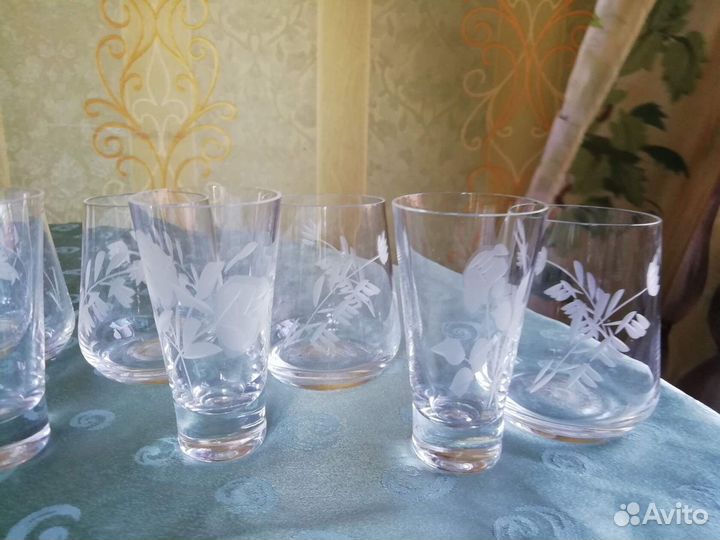 Стопки и коньячные бокалы СССР