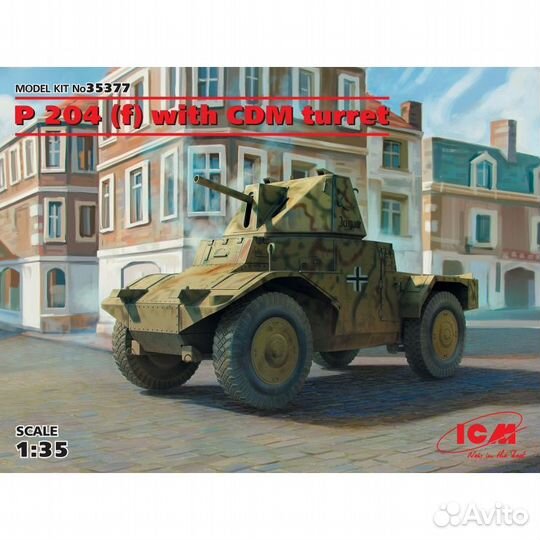 35377 Panzerspähwagen P 204 (f) с башней, Германс