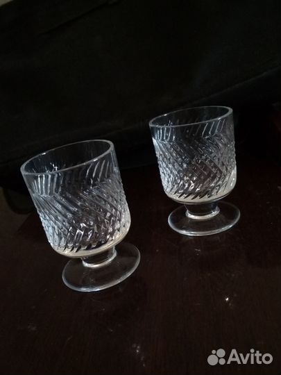 Две рюмки СССР, хрусталь