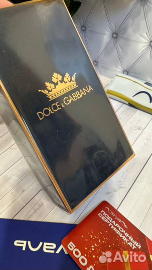 Dolce&gabbana K 100мл + сертификат
