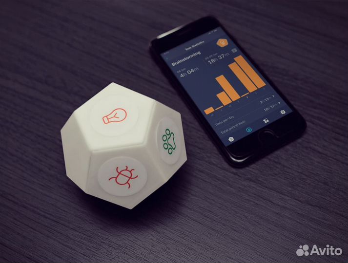 Тайм-менеджмент трекер TimeFlip