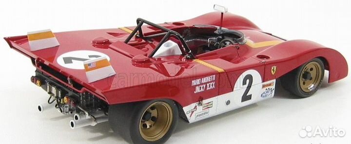 Ferrari 312PB N 2 winner daytona 1/18 GMP