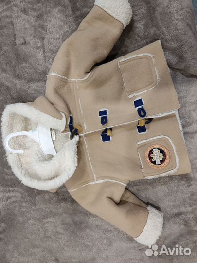 Дубленка детская на мальчика 80