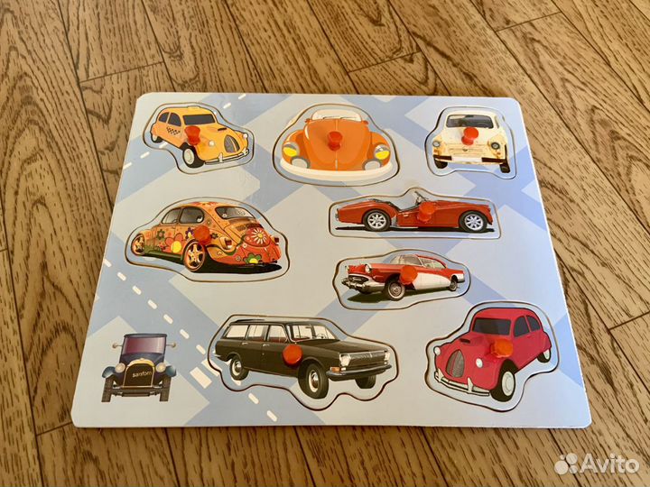 Бизиборд деревянные пазлы