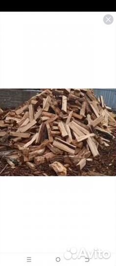 Дрова колотые карагач, береза