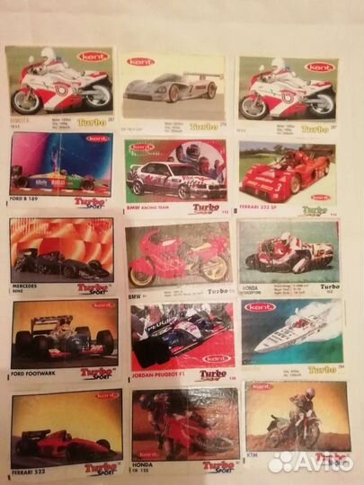 Вкладыши и обверткки от жвачек Турбо