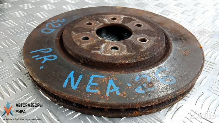 Диск тормозной передний Nissan Pathfinder R51 2005
