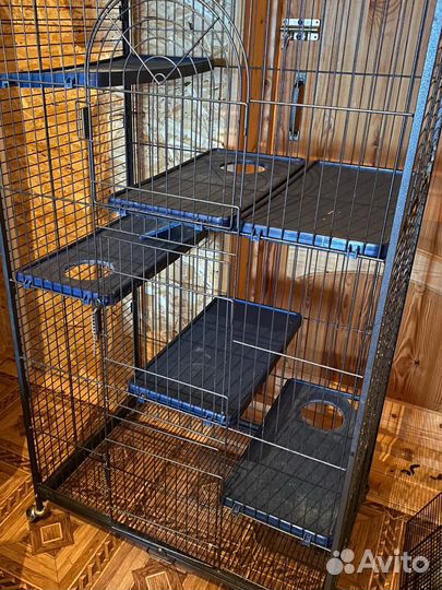 Огромная клетка для грызунов и хорьков