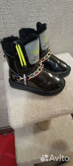 Угги натуральные на девочку р. 27