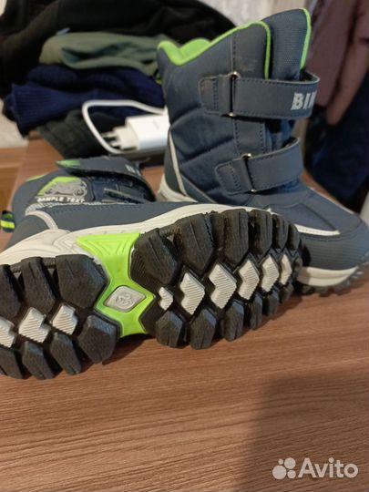 Ботинки зимние для мальчика 25 размер