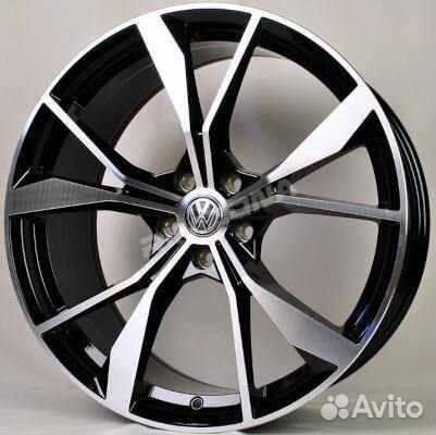 Литой диск в стиле Volkswagen R20 5x112. Цена за 1