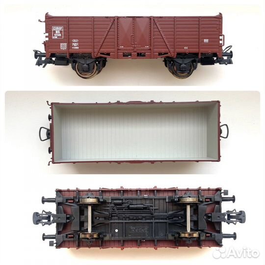 Грузовые и пассажирские вагоны Н0