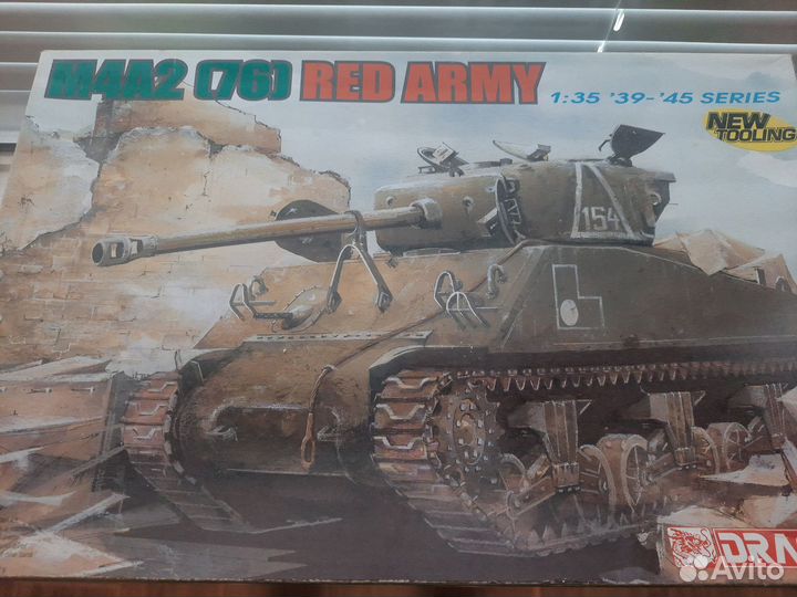 Dragon 6188 M4A2 (76) Red Army