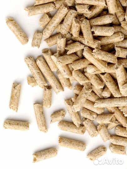 Наполнитель для кошачьего туалета, пеллеты